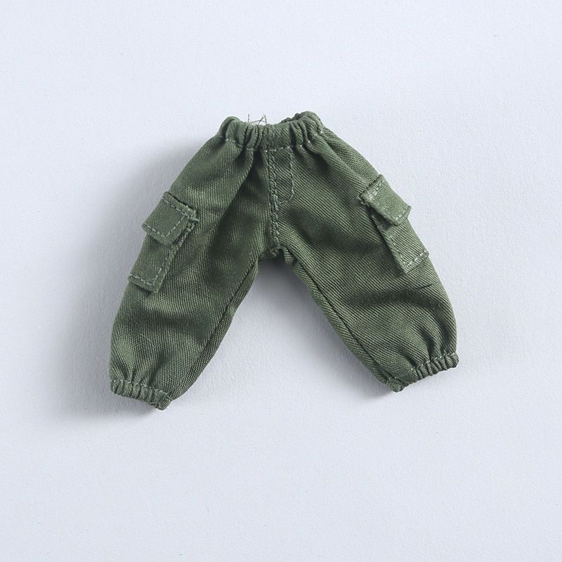 Taille Pantalon Militaire Pull À Capuche Ou Pantalon Tendance Petit Diable, Vêtements Bjd, Pour Poupée Ob11, Molly, Gc, Obitsu 11, 1/12