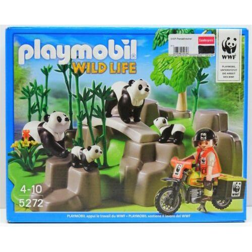 Playmobil 5272 : Chercheur Avec Pandas