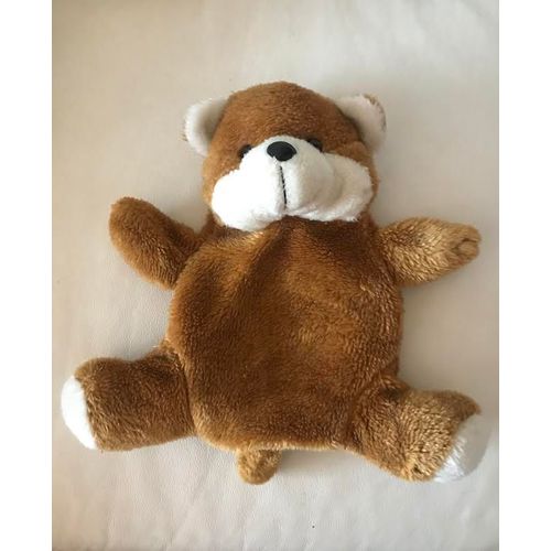 Range Pyjama Doudou Ours Caramel Souriant 28 Cm