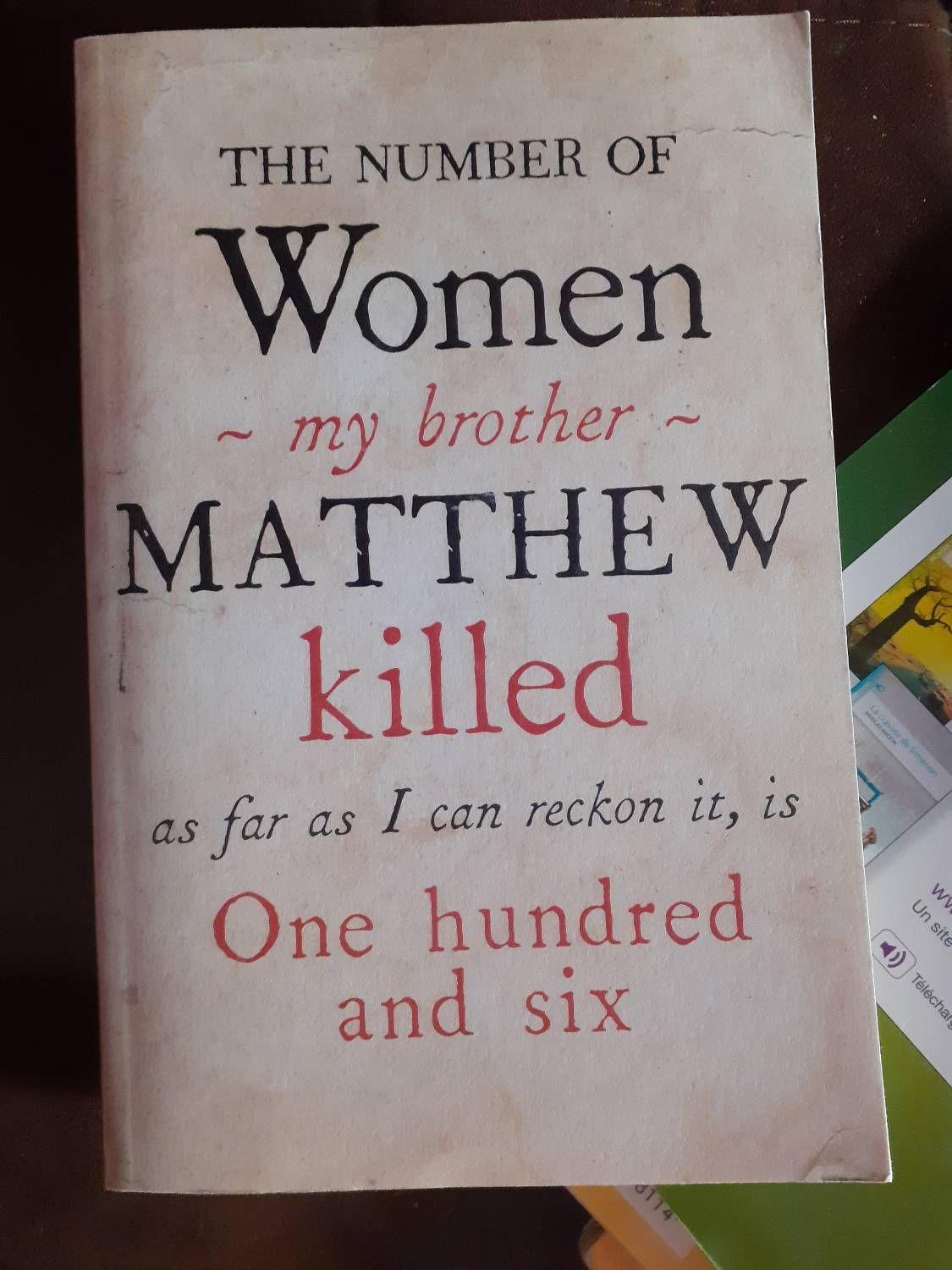 The number women my brother killed