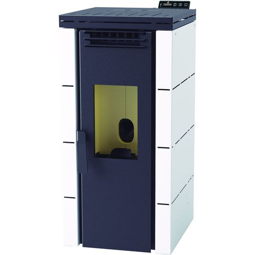 Fm Poêle À Granulés Bp-100 9,5kw Blanc