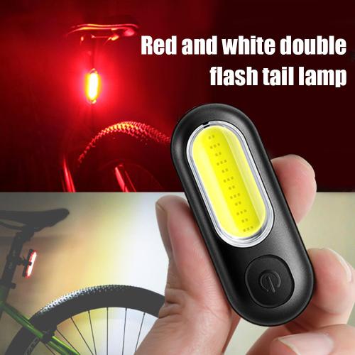 Vélo vélo lumière LED feu arrière arrière sécurité voyant d'avertissement en