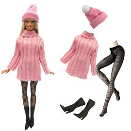 5pcs Robe Accessoire Vêtement pour 28cm Poupée Barbie Doll Cadeau Fille  Noël Jouet Modèle Aléatoire
