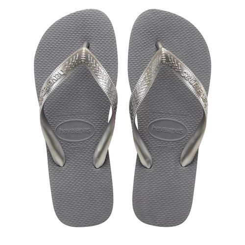 Havaianas Top Tiras Tongs Claquettes Couleur Steel Gris