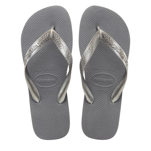 Havaianas Top Tiras Tongs Claquettes Couleur Steel Gris