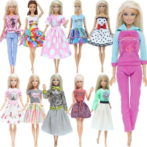 Vêtements de poupée mode - 5 tenues de mode - Vêtements de poupée Ken -  Barbie