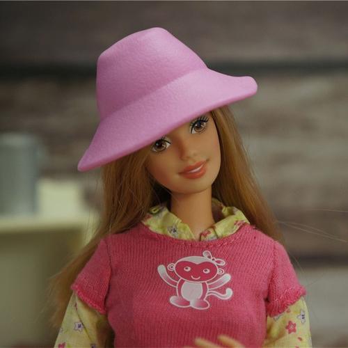 Taille 1 Pièce Hap M6 One Piece Poupée Originale Chapeau Casquette De Baseball Pour Barbie 1/6 Poupée Accessoires Pour Ken Cowboy Chapeau Différents Styles De Mode Cadeau Bébé Bricolage Jouet