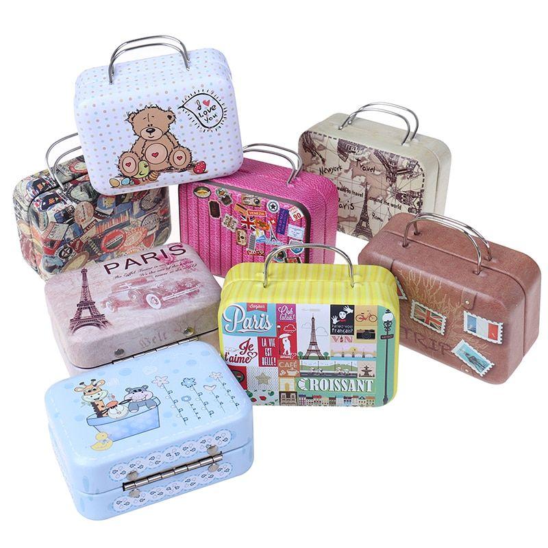 Taille 2 Mode Mtal Mini Valise Pour Poupes Jouets Miniatur... - 3