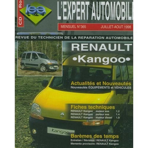 L Expert Automobile (Revue Technique) N° 365 : Renault Kangoo