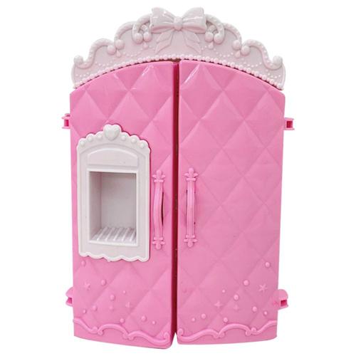 Taille J Ensemble D'accessoires De Poupée, Placard À La Mode, Table Moderne, Réfrigérateur, Garde-Robe Pour Barbie, Meubles, Jouets De Maison, Cadeau Pour Fille, 08 Jj