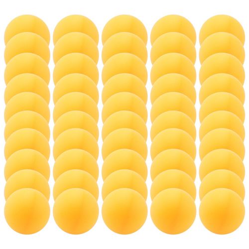 50 Balles De Tennis Table 40 Mm, Ping-Pong, Jaune / Blanc Aléatoire