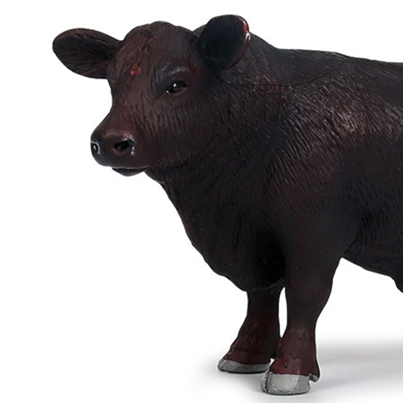 Pvc Simulation Bovins Animaux Figurines D'action Statique Mi... - 4