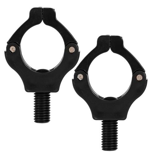 2pièces Séries Clips Extérieurs Bâtons Durables Accessoire Reste Nylon Rack Pratique Carpe Aimant Stand Canne À Pêche Poignée Pince Support De Pod