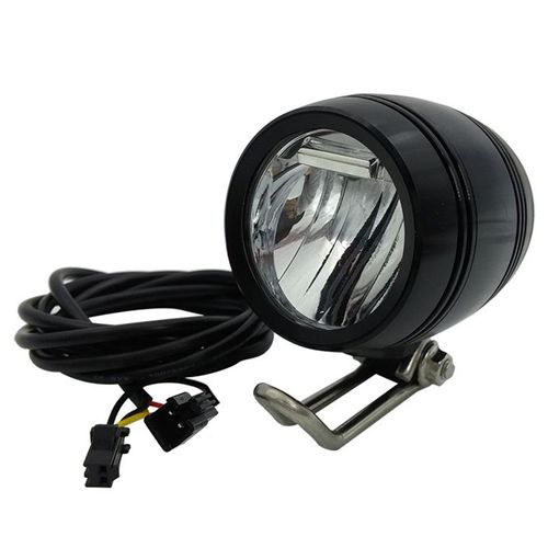 6v-80v 24v 36v 48v 60v Universel Compatible 3w 100lux Vélo Électrique Phare Lumière Lampe