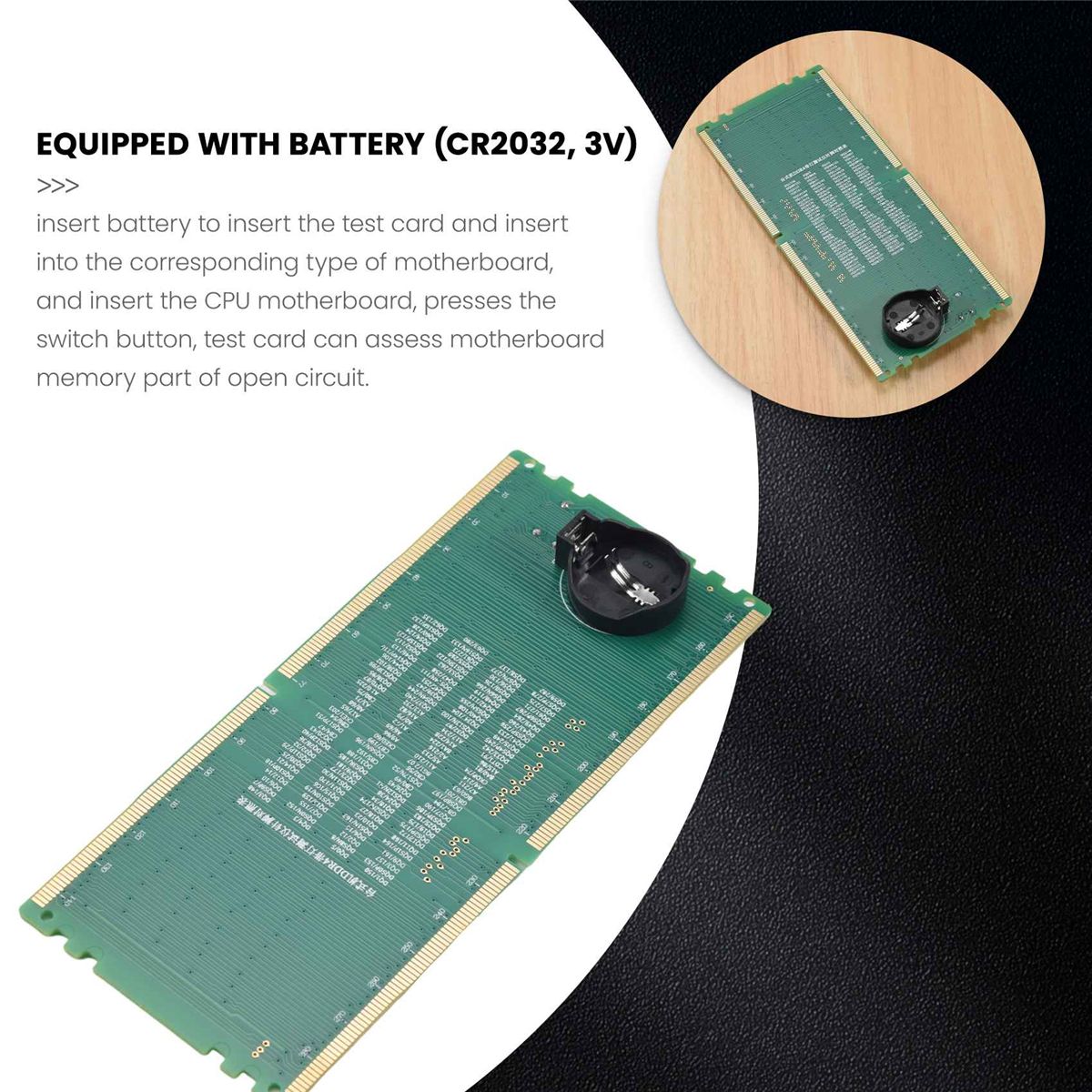 Testeur DDR4 RAM de MMoire Carte MRe Bureau D'Analyseur R...