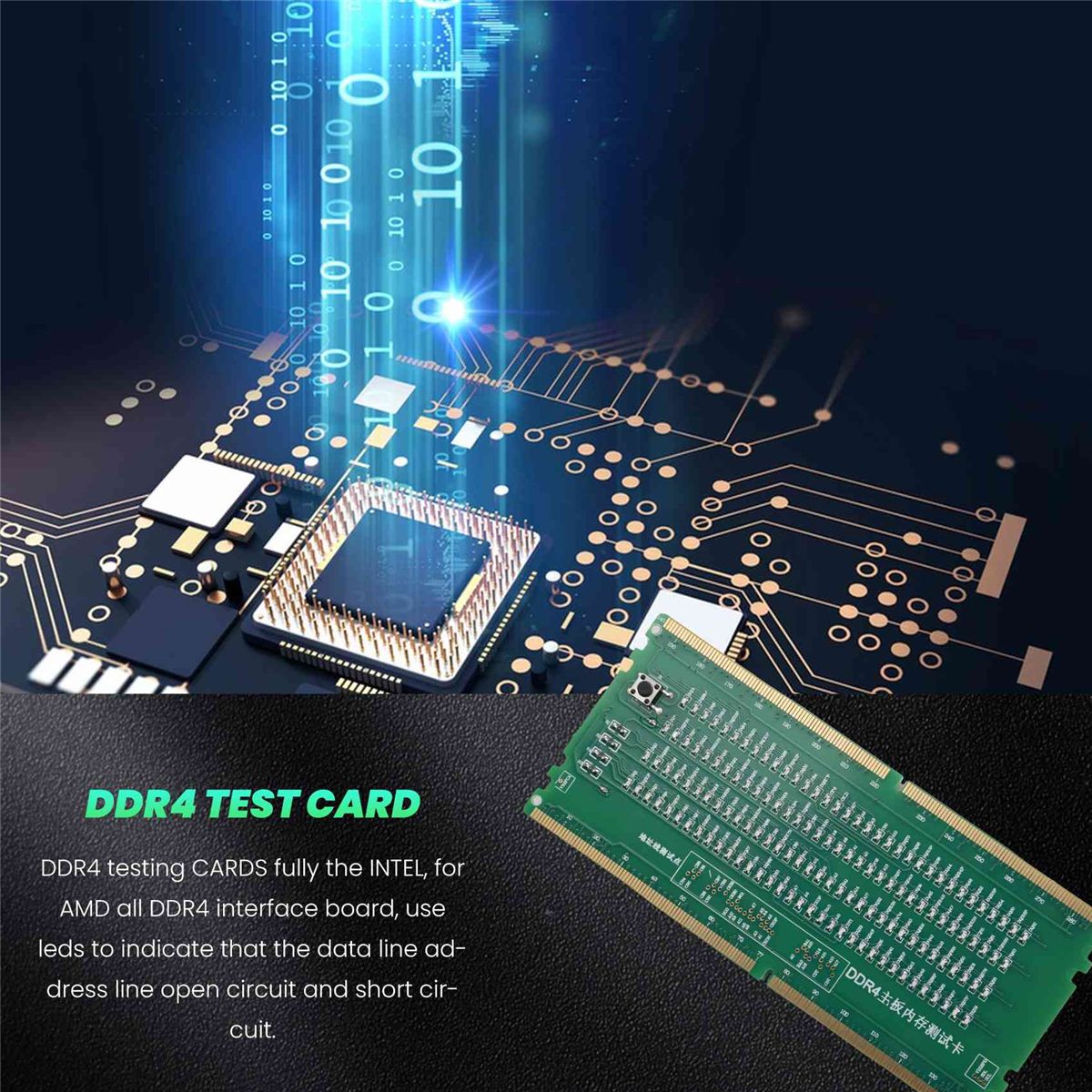 Testeur DDR4 RAM de MMoire Carte MRe Bureau D'Analyseur R... - 2