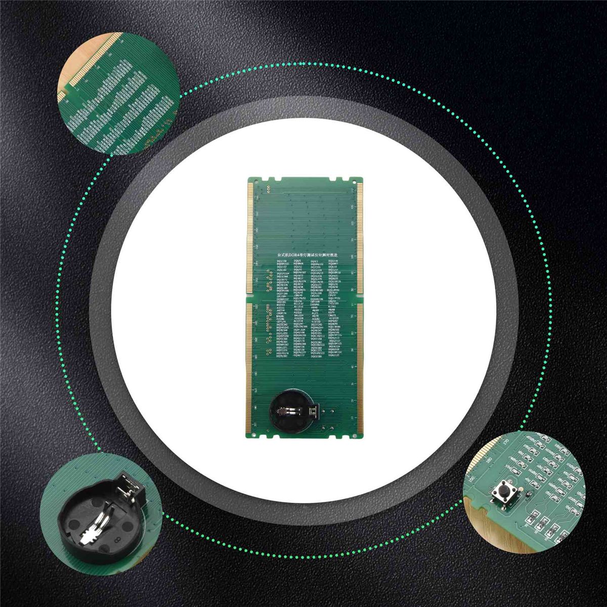 Testeur DDR4 RAM de MMoire Carte MRe Bureau D'Analyseur R... - 4