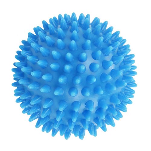 Balle De Massage, Anti-Stress Dure 7.5cm Pour Exercice Fitness, Bleu Ciel