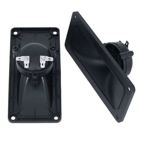 2 PièCes Tweeters Haut-Parleur Tweeter PiéZoéLectrique 150W Sonnerie en CéRamique Aigus Carré Bricolage Haut-Parleurs Audio