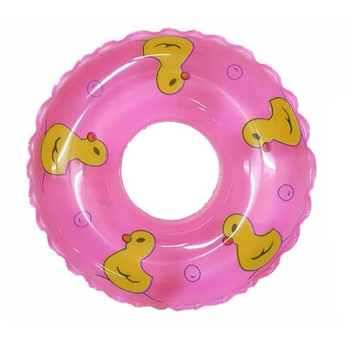 Taille 1x Rose (Canard) Bouée De Natation Colorée Pour Poupée Barbie, Anneau De Ceinture De Sauvetage, Accessoires De Plage, Jouets Diy Pour Bébés Et Enfants