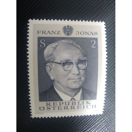 Timbre Autriche Y T 1137 70e Anniversaire De Franz Jonas, Président Fédéral 1969 ( 070708 )