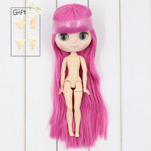 Taille 2277 Poupée Blyth N ° 5 À Peau Givrée, 20cm, 1/8 Bjd, Corps Articulé, Geste De La Main, En Cadeau, Neo