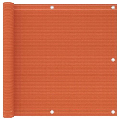 Vidaxl Écran De Balcon Orange 90x400 Cm Pehd