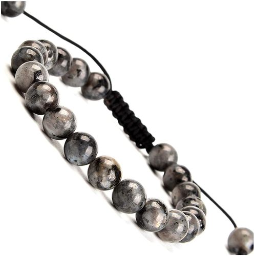 Bracelet En Pierre De Labradorite Naturelle Pour Homme Et Femme, Breloque Chakra, Perles D'énergie De Guérison, Yoga, Bouddha, Bijoux