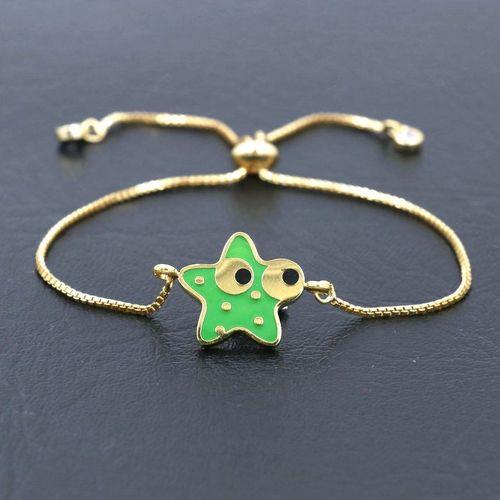 Bracelet Étoile De Mer Pour Hommes Et Femmes, En Acier Inoxydable, Doré, Bijoux En Cristal, Cadeau Porte Bonheur