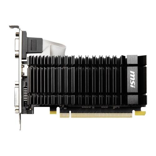 MSI N730K-2GD3H/LPV1 - Carte graphique - GF GT 730 - 2 Go DDR3 - PCIe 2.0 profil bas - DVI, D-Sub, HDMI - san ventilateur