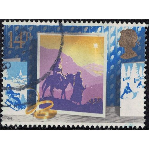 Royaume Uni 1988 Oblitéré Used Journey To Bethlehem Voyage À Bethléem Su
