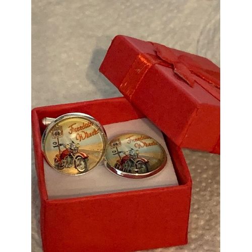 Diy Boutons De Manchette Moto Freedom Wheels