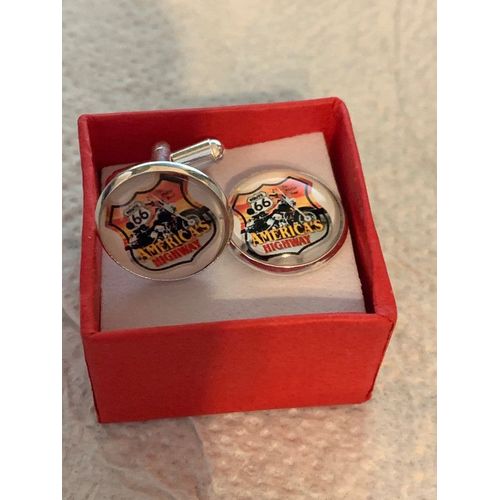 Diy Boutons De Manchette Route 66 America