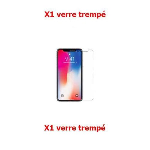 X1 Film, Film Protecteur Iphone X 1 Coffret, 9h, Haute Resistance Iee620