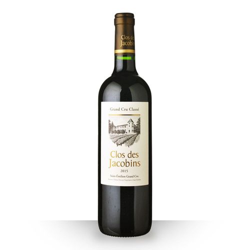 Clos Des Jacobins Saint-Emilion Grand Cru Rouge 2015 - 75cl