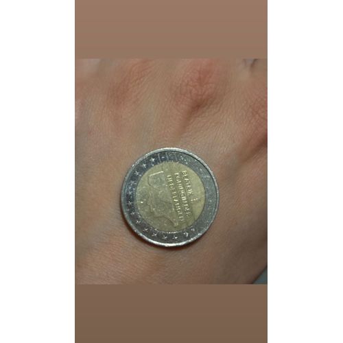 Pièce De 2 Euros Beatrix Koninginder Nederlanden 2001