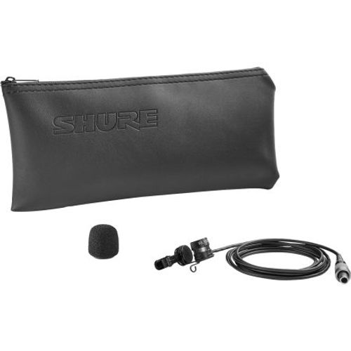 SHURE - WL185MB-C-LM3 - Micro cravate noir cariodïde Lemo
