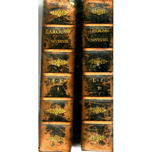 Nouveau Larousse Universel 2 Volumes