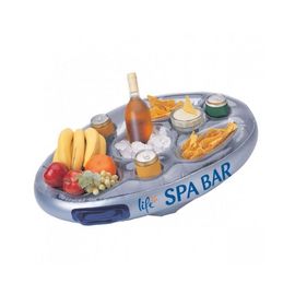 Jardiboutique Bar Flottant Pour Spa Ou Piscine - Couleur Argent