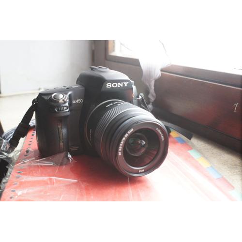 Sony Alpha 450 reflex 14 mpix + Objectif sony 18-55mm + Objectif sigma 18-200