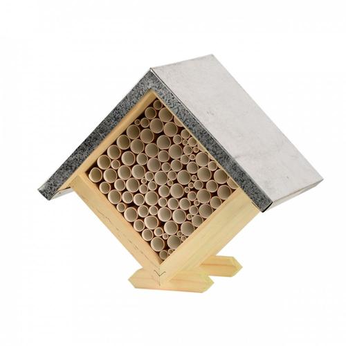 Esschert Design-Maison À Abeilles Carrée, Hauteur 18 Cm.-Ed-Wa54