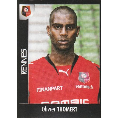 N° 388 - Stickers Image Vignette - Panini - Foot 2008 - Olivier Thomert - Rennes - Stade Rennais