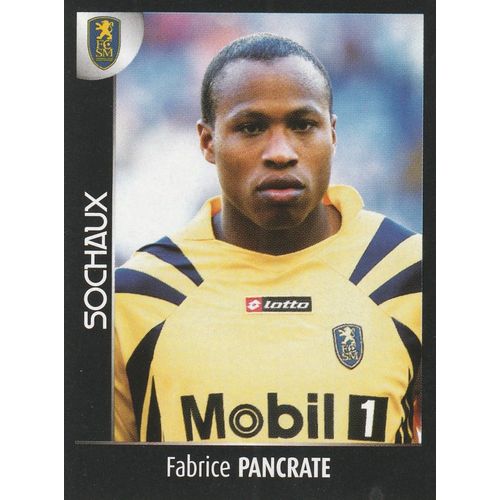 N° 440 - Stickers Image Vignette - Panini - Foot 2008 - Fabrice Pancrate - Fc Sochaux Montbeliard