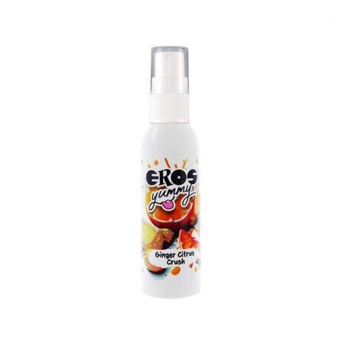 Lubrifiant A Effet Ou Parfume Spray Corporel À Lécher Yummy Orange Gingembre 50 Ml Eros