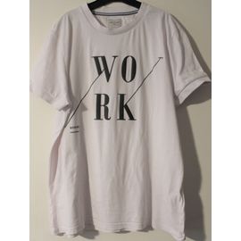 T-Shirt Homme Blanc Devred Taille Xl