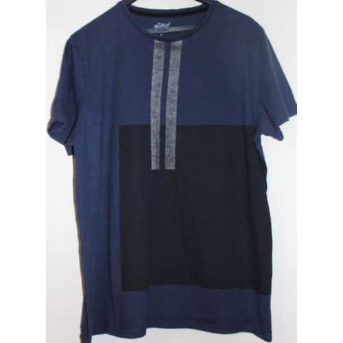T-Shirt Homme Celio Marine Noir Taille Xl