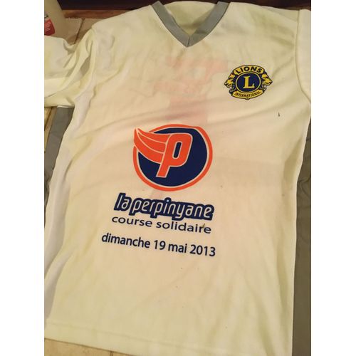 Maillot Course Solidaire La Perpinyane 19 Mais 2013