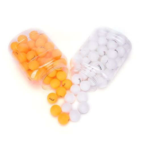 Balles De Tennis De Table Professionnelles 3 Étoiles, 60 Pièces/Baril, 40mm, 2.9g, Jaunes Et Blanches, Pour L'entraînement Au Jeu De Tennis De Table