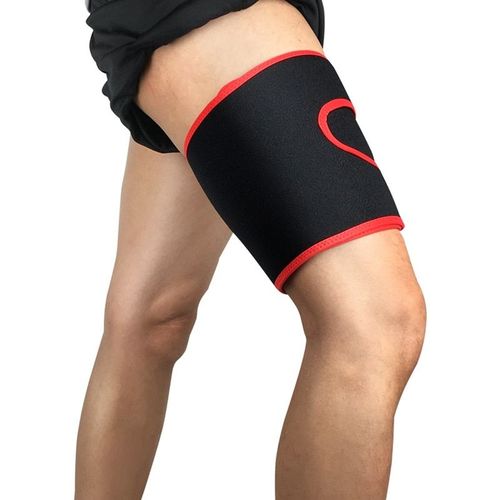 1 Pc Sports De Plein Air Jambe Soutien Brace Genouillères Genouillère De Sport De Basket Ball De Compression Veau Extensible Orthèse Cuisse Bandages