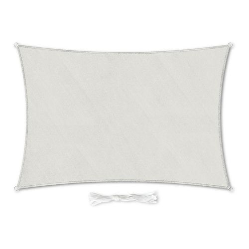 Blumfeldt Voile Solaire Rectangulaire 2x4 M Avec Anneaux De Fixation Polyester Perméable À L'air